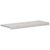 vidaXL Appui de fen&ecirc;tre Texte en marbre -enure 60 x 35 x 4,5 cm PVC