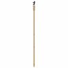 vidaXL Porte coulissante Naturel et Noir 93 x 202 cm Pin massif