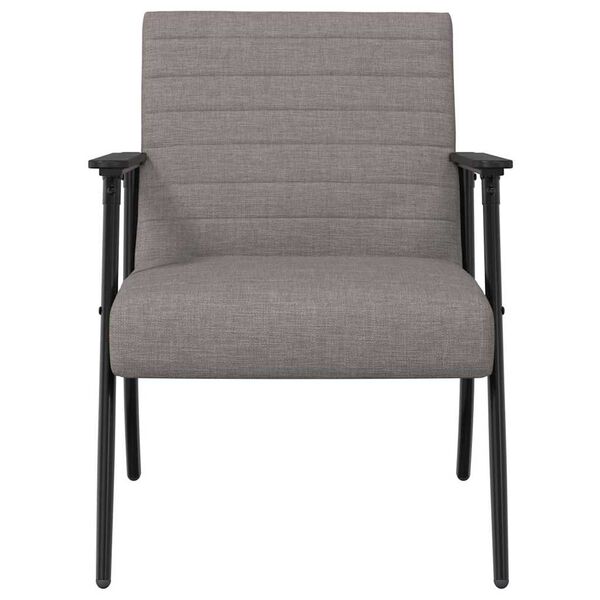 vidaXL fauteuil Taupe 59 x 75 x 78 cm tissu