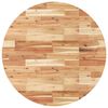 vidaXL Dessus de table rond &Oslash;90x4 cm bois massif d'acacia