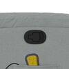 vidaXL Fauteuil de massage inclinable gris clair tissu
