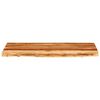 vidaXL Dessus de meuble-lavabo de salle de bain Acacia 100x52x3,8 cm