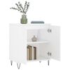 vidaXL Buffet Blanc 60x35x70 cm Bois d'ing&eacute;nierie