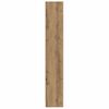 vidaXL Biblioth&egrave;que ch&ecirc;ne artisanal 60x24x143 cm bois d'ing&eacute;nierie