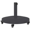 vidaXL Pied de parasol Gris fonc&eacute; 48 x 48 x 32 cm