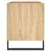 vidaXL Armoire &agrave; disques ch&ecirc;ne sonoma 85x38x48 cm bois d'ing&eacute;nierie