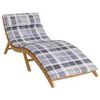 vidaXL Coussin de transat ensoleill&eacute; Gris 178 x 60 x 4 cm Tissu Oxford