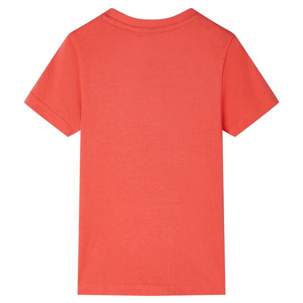T-shirt pour enfants rouge clair 140