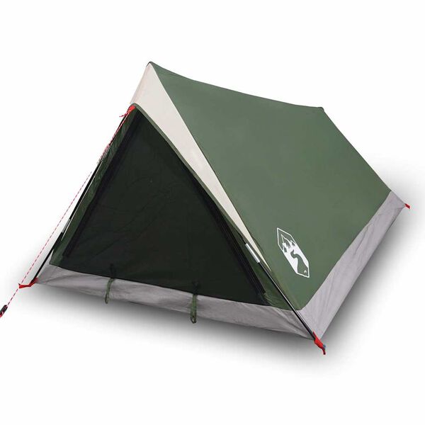 vidaXL Tente de camping 2 personnes vert imperméable