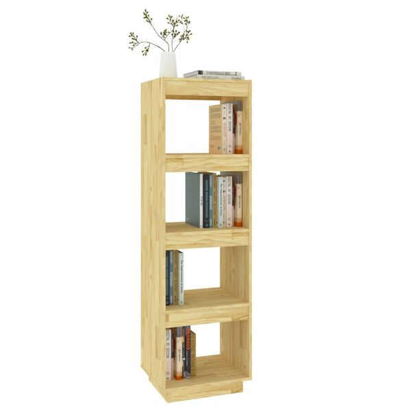 vidaXL Biblioth&egrave;que/S&eacute;parateur de pi&egrave;ce 40x35x135 cm pin massif