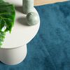 vidaXL Tapis OVIEDO &agrave; poils courts turquoise 240x240 cm