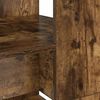 vidaXL Bureau Ch&ecirc;ne fum&eacute; 113 x 54 x 120 cm Bois d'ing&eacute;nierie