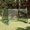 vidaXL Tente intérieure avec toit Vert 303 x 303 x 196 cm taffetas