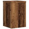 vidaXL Supports pour plantes 2 pcs vieux bois bois d'ing&eacute;nierie