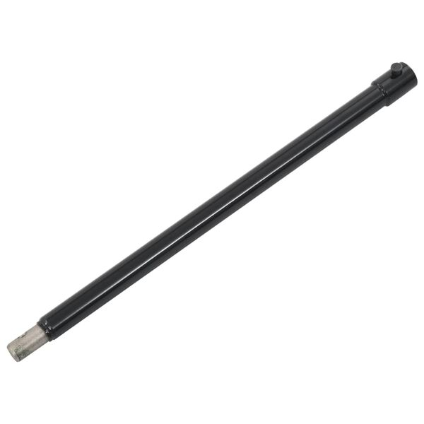 vidaXL Extension de tari&egrave;re Acier 0,5 m