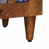 vidaXL Cabinet de chevet Marron 50 x 33 x 60 cm Bois de mangue massif