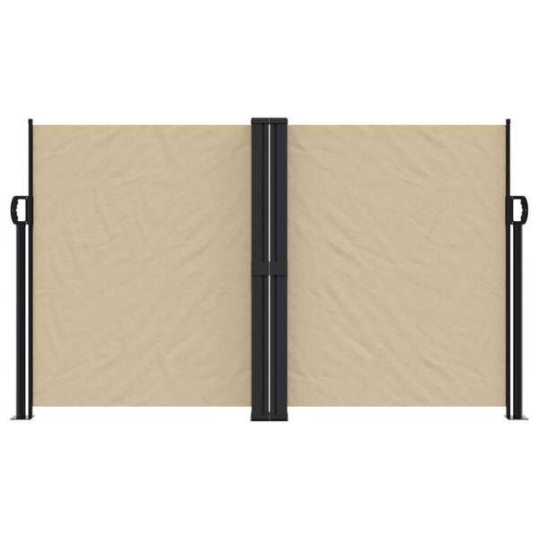 vidaXL Auvent lat&eacute;ral r&eacute;tractable beige 140x600 cm