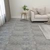 vidaXL Dalles de plancher autoadh&eacute;sives 55 pcs PVC 5,11 m&sup2; gris b&eacute;ton