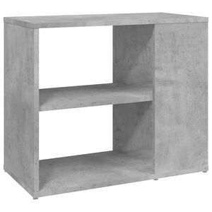 vidaXL Armoire lat&eacute;rale Gris b&eacute;ton 60x30x50 cm Agglom&eacute;r&eacute;