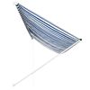 vidaXL Auvent r&eacute;tractable 400x150 cm Bleu et blanc