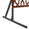 vidaXL &Eacute;cran de confidentialit&eacute; Gris 100 x 50 x 180 cm Acier patin&eacute;