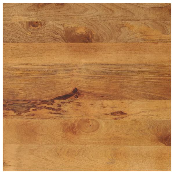 vidaXL Dessus de table 80x80x2,5 cm carr&eacute; bois massif de manguier