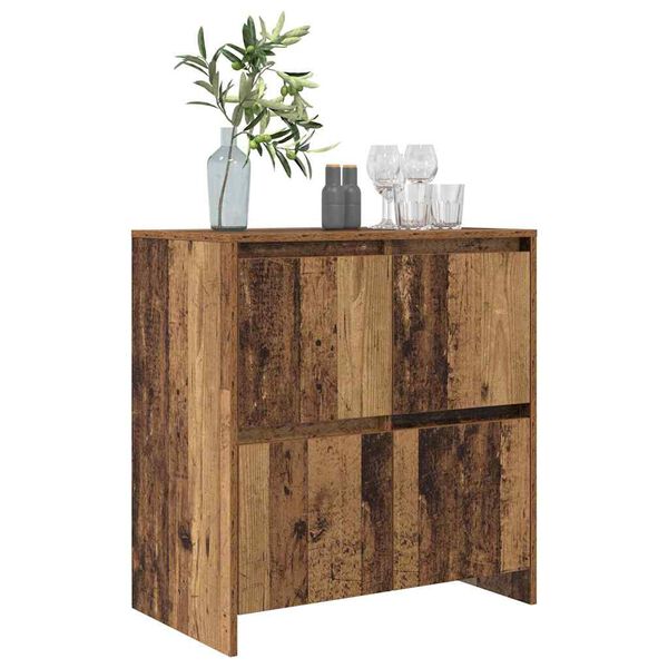 vidaXL Buffet Bois ancien 70 x 41 x 75 cm Bois d'ing&eacute;nierie