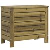 vidaXL Salon de jardin 9 pcs bois de pin impr&eacute;gn&eacute;