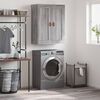 vidaXL Armoire murale sonoma gris 69,5x34x90 cm bois d'ing&eacute;nierie