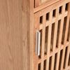 vidaXL Armoire de salle de bain 42x29x182 cm Bois massif de noyer