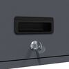 vidaXL Armoire murale pour garage Anthracite 90 x 33 x 35 cm