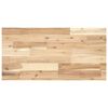 vidaXL Dessus de meuble de salle de bain non trait&eacute; bois d'acacia