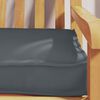 vidaXL Coussin de palette Anthracite 180 x 40 x 8 cm Tissu Oxford