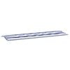 vidaXL Coussin de banc Tissu Oxford Rayure Bleue 180 x 50 x 3 cm