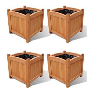 vidaXL Lits sur&eacute;lev&eacute;s 4 pcs 30 x 30 x 30 cm