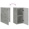 vidaXL Ensemble meuble TV 6 pcs Gris b&eacute;ton Bois d'ing&eacute;nierie