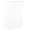 vidaXL Store V&eacute;nitien R&eacute;glable Blanc 150 x 120 cm PVC