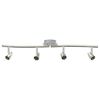 vidaXL Spot de plafond Nickel 27 x 10 x 12 cm M&eacute;tal