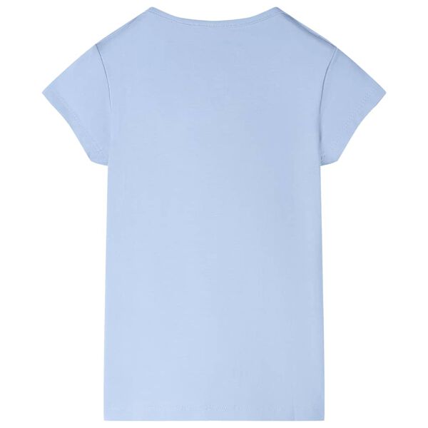 T-shirt pour enfants bleu clair 116