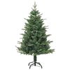 vidaXL Arbre de No&euml;l artificiel pr&eacute;-&eacute;clair&eacute; avec ensemble de boules