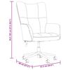 vidaXL Chaise de relaxation Rouge bordeaux Velours