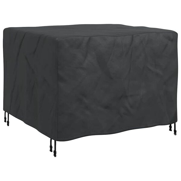 vidaXL Housse pour mobilier d'extérieur Noir 100 x 100 x 70 cm 210D
