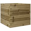 vidaXL Jardini&egrave;re 50x50x46 cm bois de pin impr&eacute;gn&eacute;