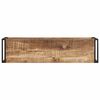 vidaXL Meuble TV 120x30x40 cm Bois de manguier brut