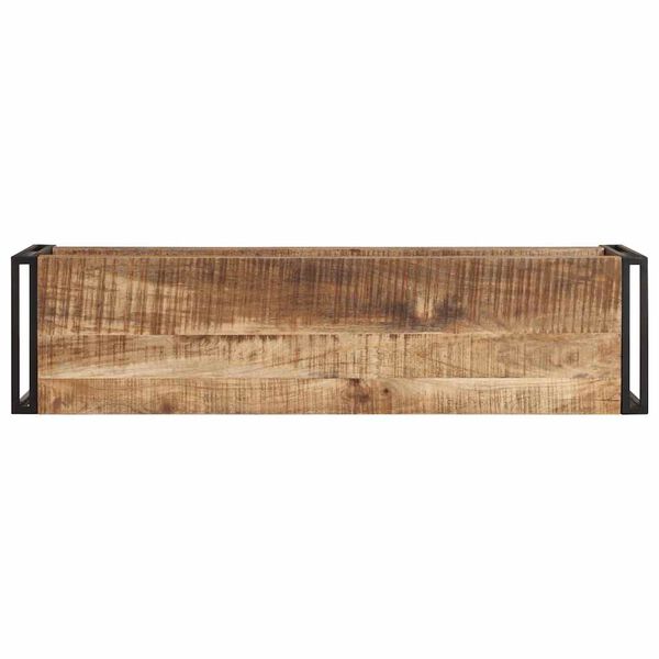 vidaXL Meuble TV 120x30x40 cm Bois de manguier brut