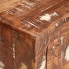 vidaXL Table d'appoint Marron 40 x 32 x 46 cm Bois Recycl&eacute; Solide