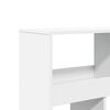 vidaXL Biblioth&egrave;que blanc 100x33x187,5 cm bois d'ing&eacute;nierie