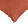 vidaXL Coussins de canap&eacute; 2 pcs Rouge orange 60 x 40 cm