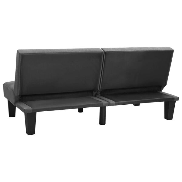 vidaXL Canap&eacute;s lit Gris clair 162 x 88 x 36 cm tissu