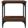 vidaXL Table d'appoint Ch&ecirc;ne marron 40x30x42 cm Bois d'ing&eacute;nierie